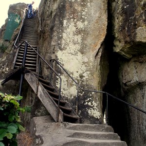 Externsteine Treppe......Marina Benning